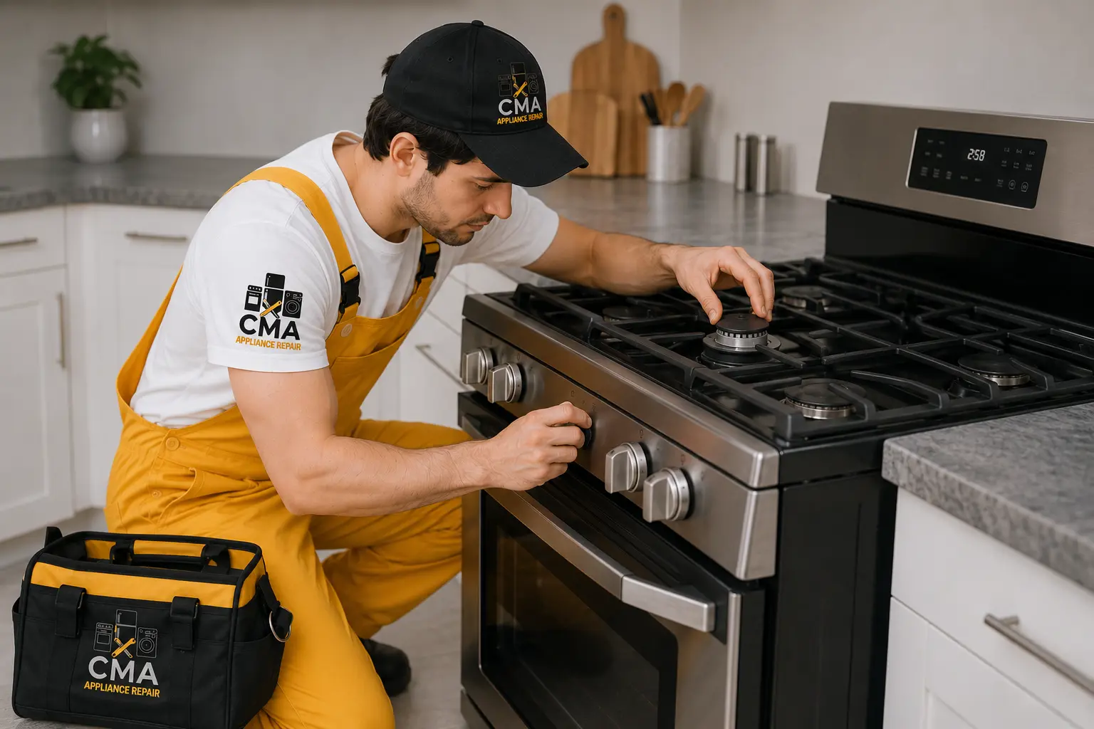 Stove and range repair